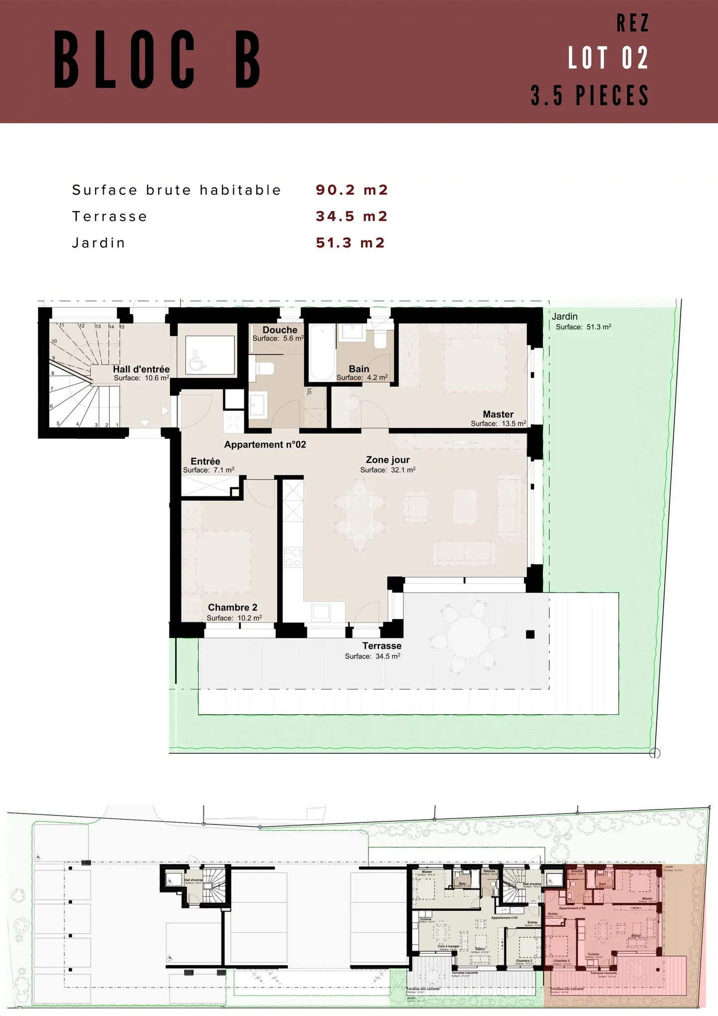 Martigny | Charming 3.5 room apartment on the ground floor with private garden - Photo 3 of 5
