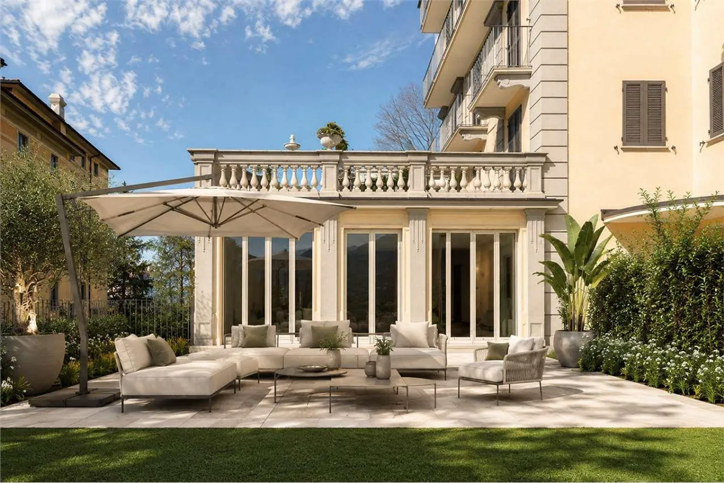 Appartement prestigieux avec jardin privé à Cassarate - Photo 3 sur 13