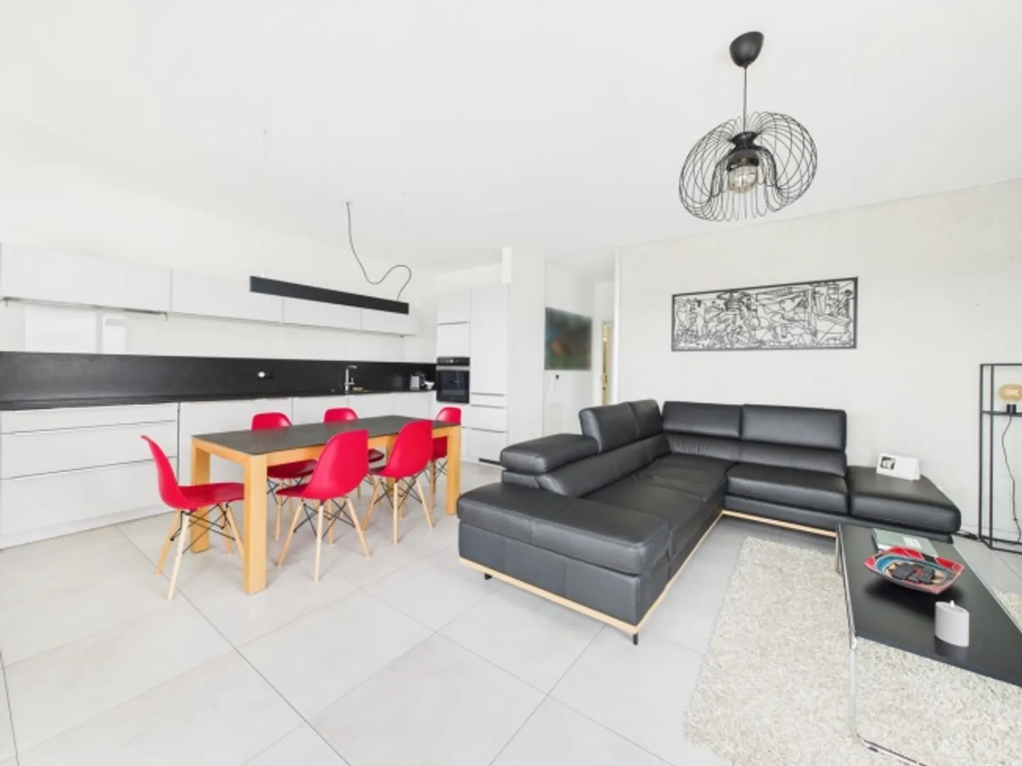 Appartement moderne de 4 pièces au coin des trois pays avec vue sur le Rhin - Idéal pour les expatriés - Photo 8 sur 13