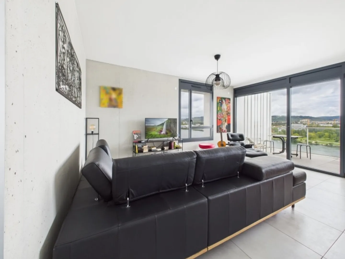 Appartement moderne de 4 pièces au coin des trois pays avec vue sur le Rhin - Idéal pour les expatriés - Photo 9 sur 13