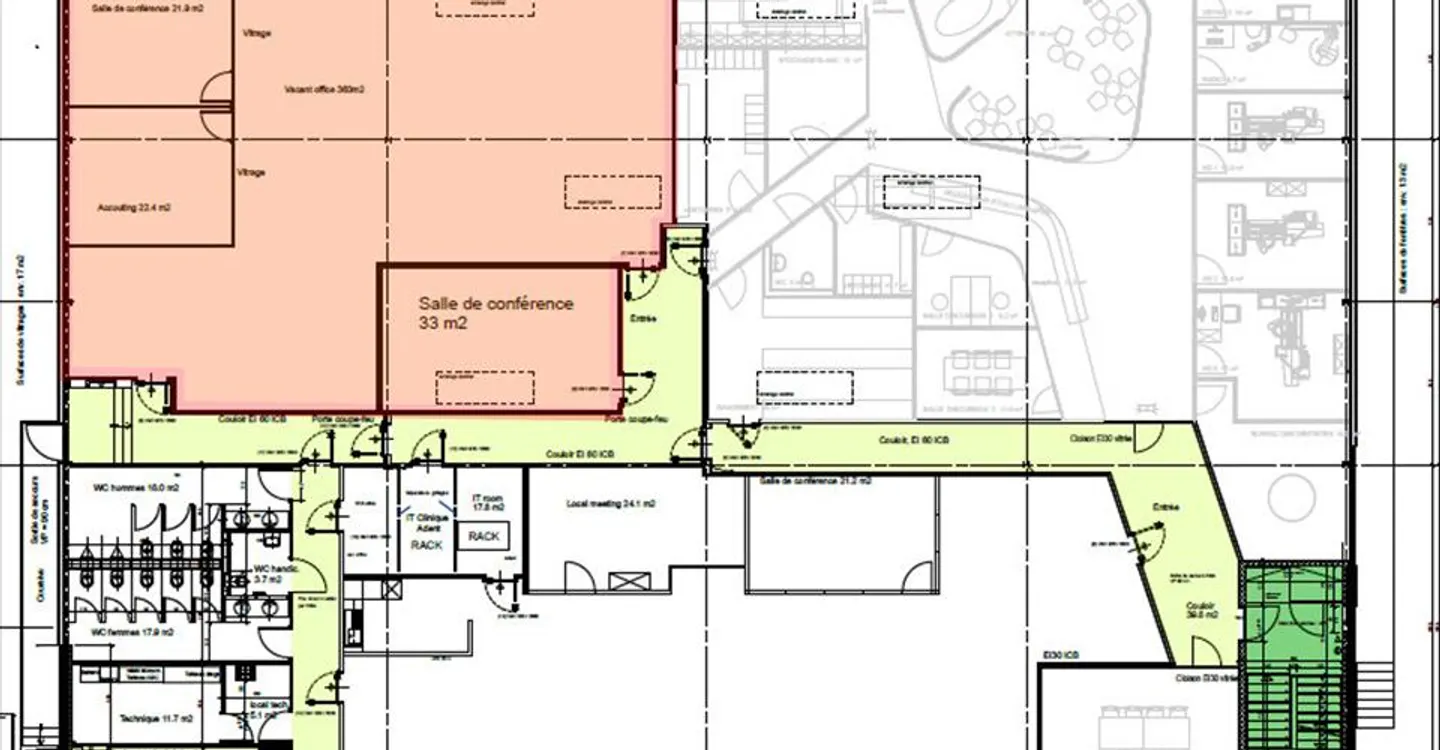 Ufficio di 363m2 nel Centro Outlet Allaman / IKEA - Foto 3 di 3