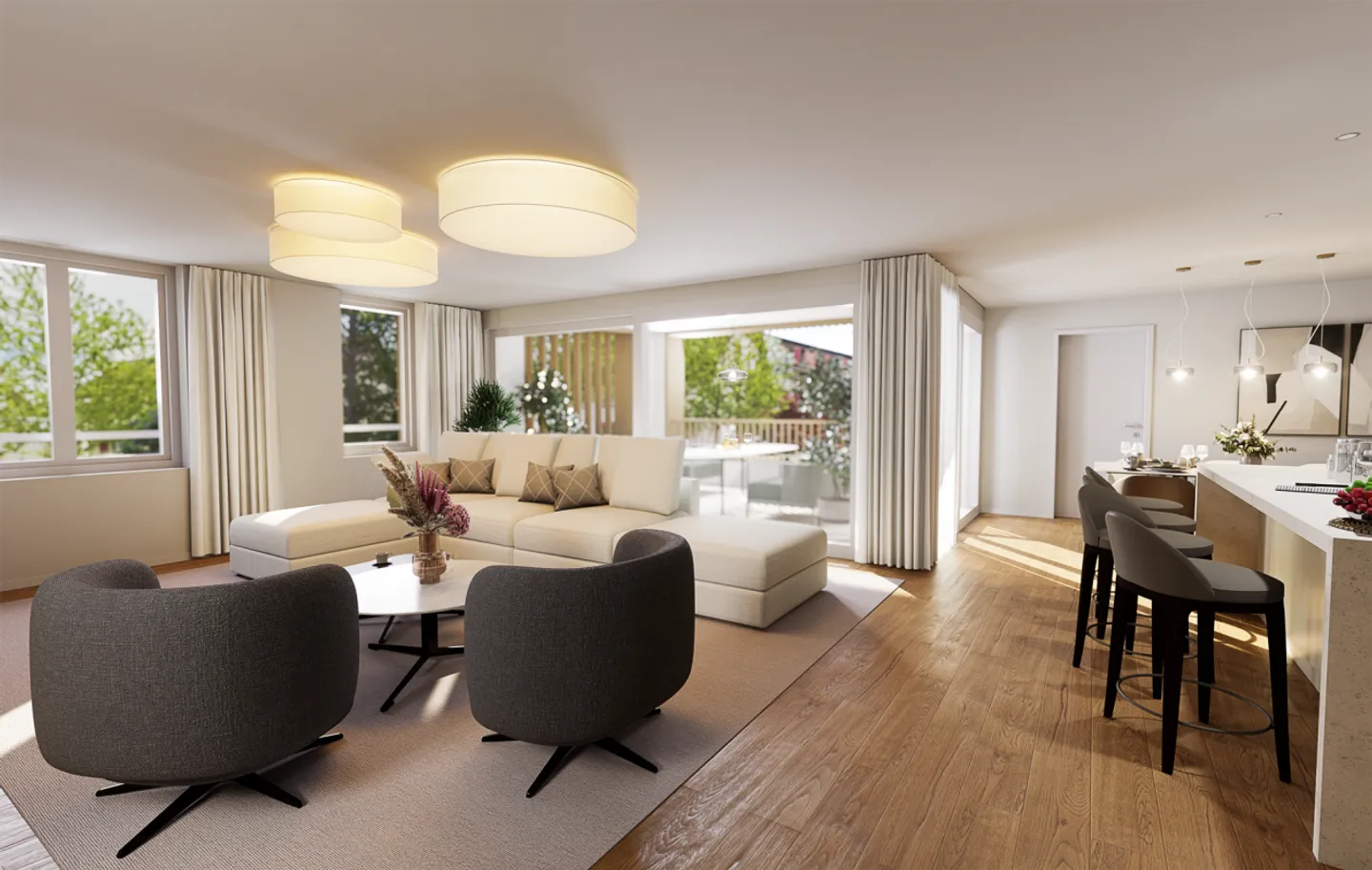 Appartement de jardin de rêve sur 3 niveaux - Idéal pour les familles - Photo 2 sur 7