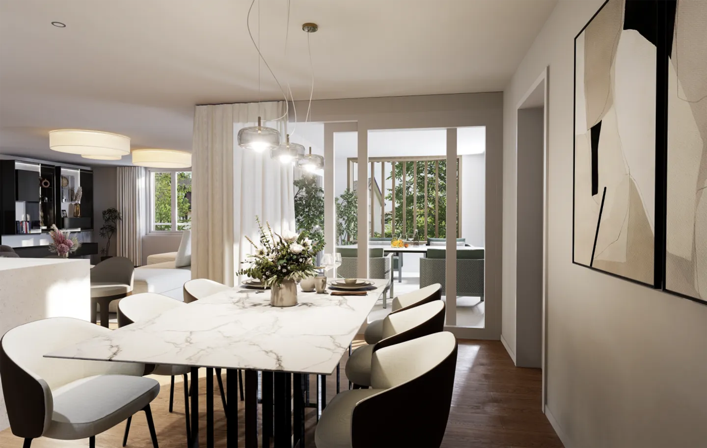 Appartement de jardin de rêve sur 3 niveaux - Idéal pour les familles - Photo 3 sur 7