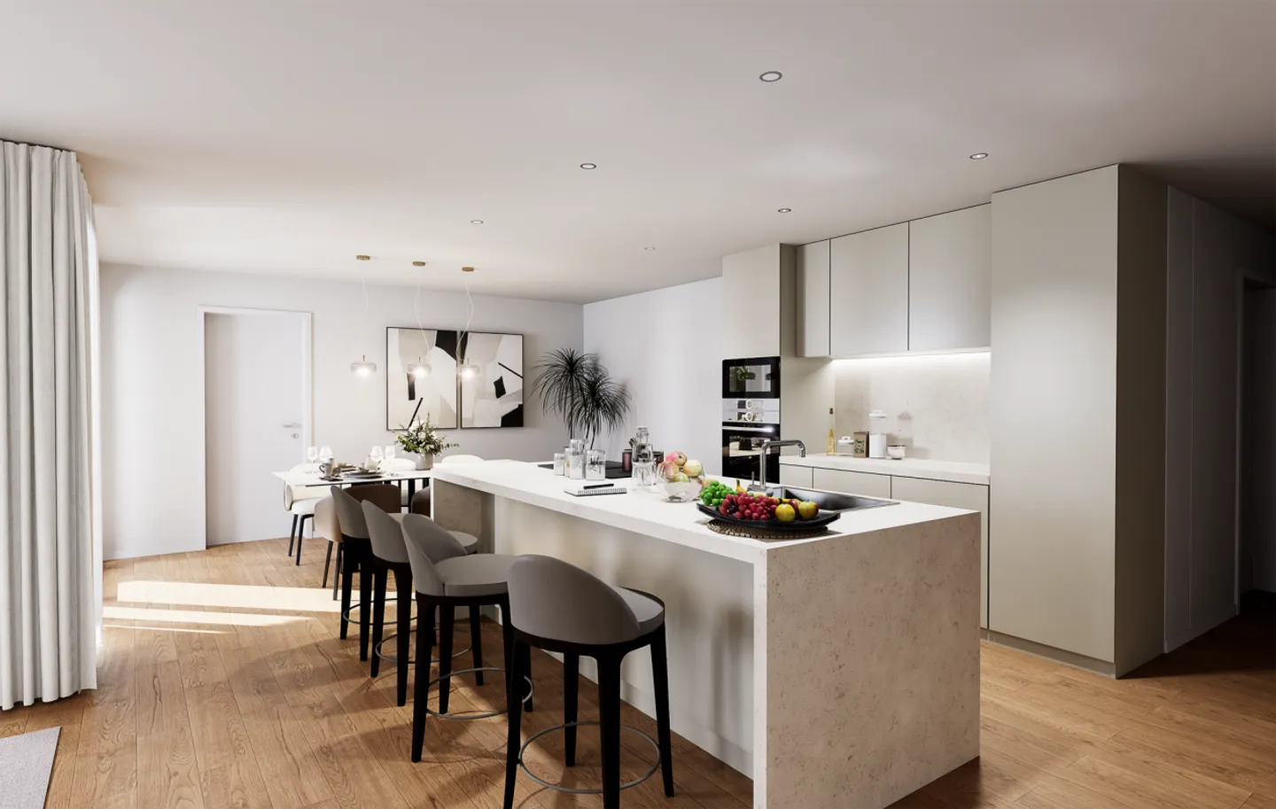 Appartement de jardin de rêve sur 3 niveaux - Idéal pour les familles - Photo 4 sur 7