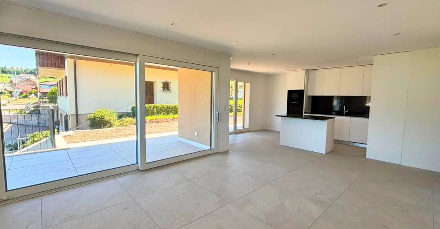 Appartement moderne à Giffers - Photo 1 sur 9