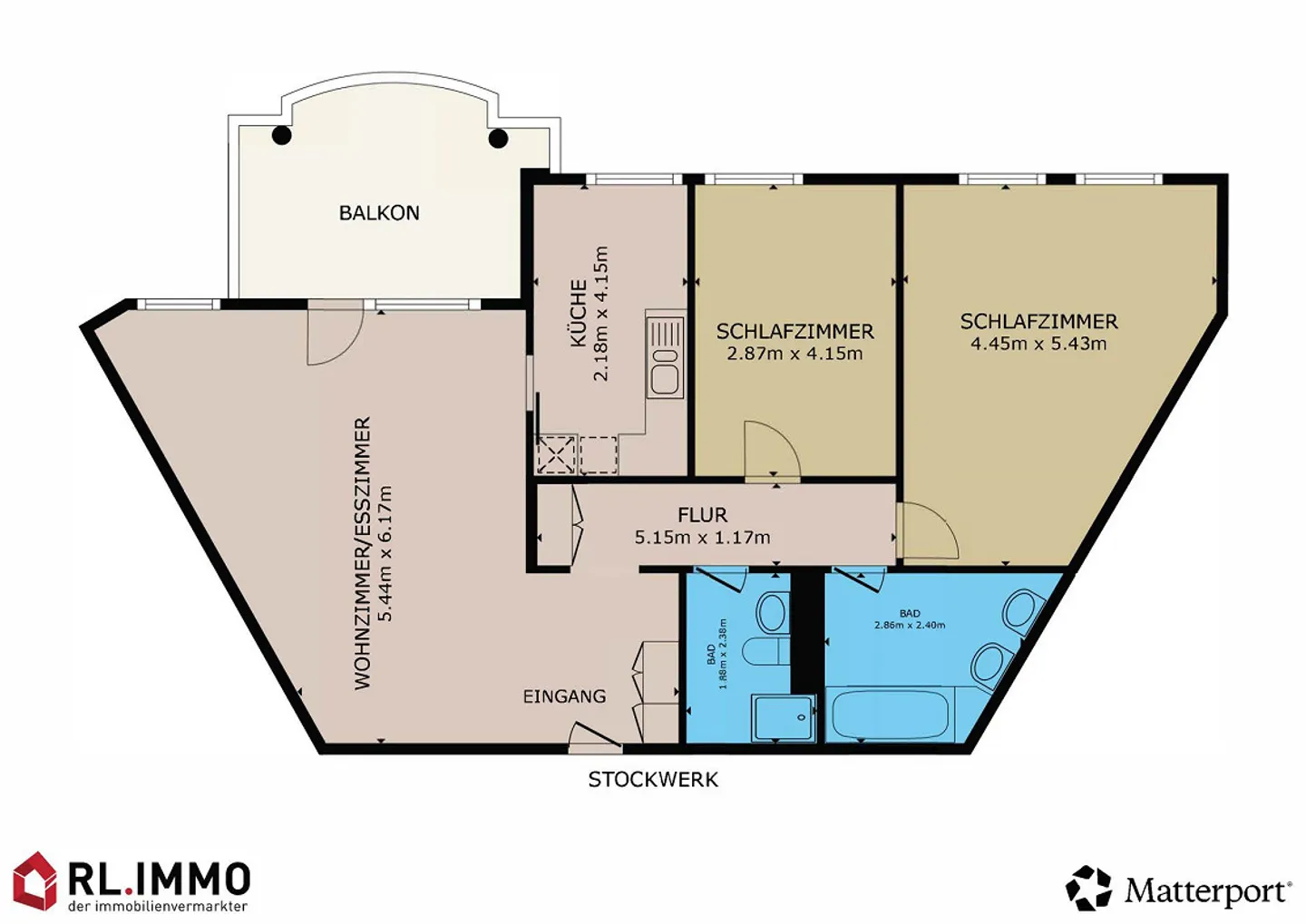 3.5 Room Apartment with Potential in Preferred Location - Photo 9 of 11