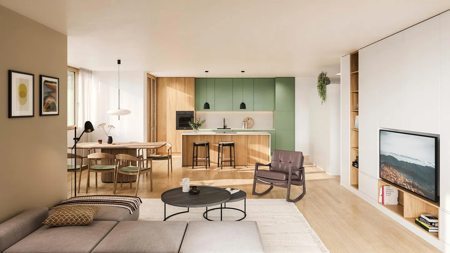 Stilvolle Wohnung mit Terrasse - Foto 2 von 3