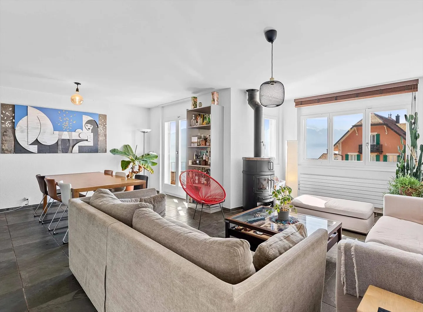 Appartement avec 5.5 pièces dans les combles - Photo 5 sur 13