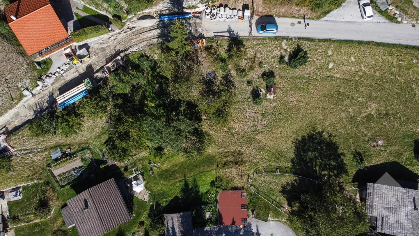 Stunning building plot in the heights of Vissoie - Photo 5 of 6