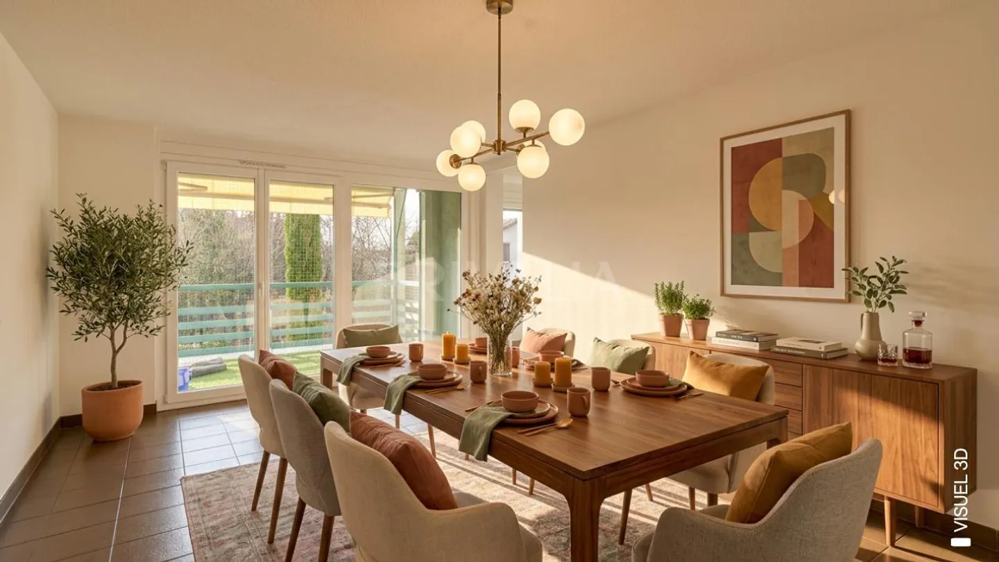 Exklusiv? Geräumige Wohnung mit Balkonen und Parkplätzen in Sézen... - Foto 2 von 6