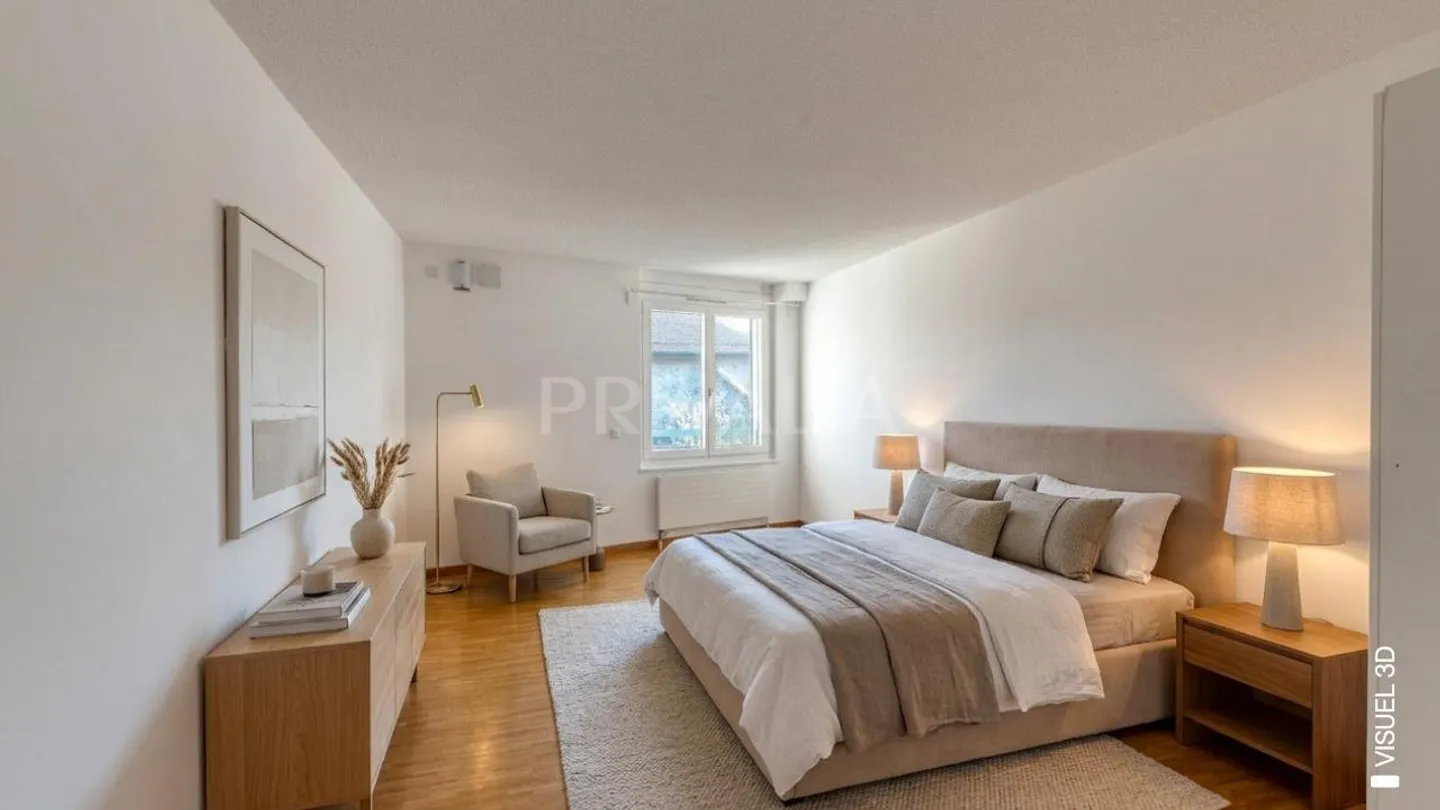 Exklusiv? Geräumige Wohnung mit Balkonen und Parkplätzen in Sézen... - Foto 3 von 6