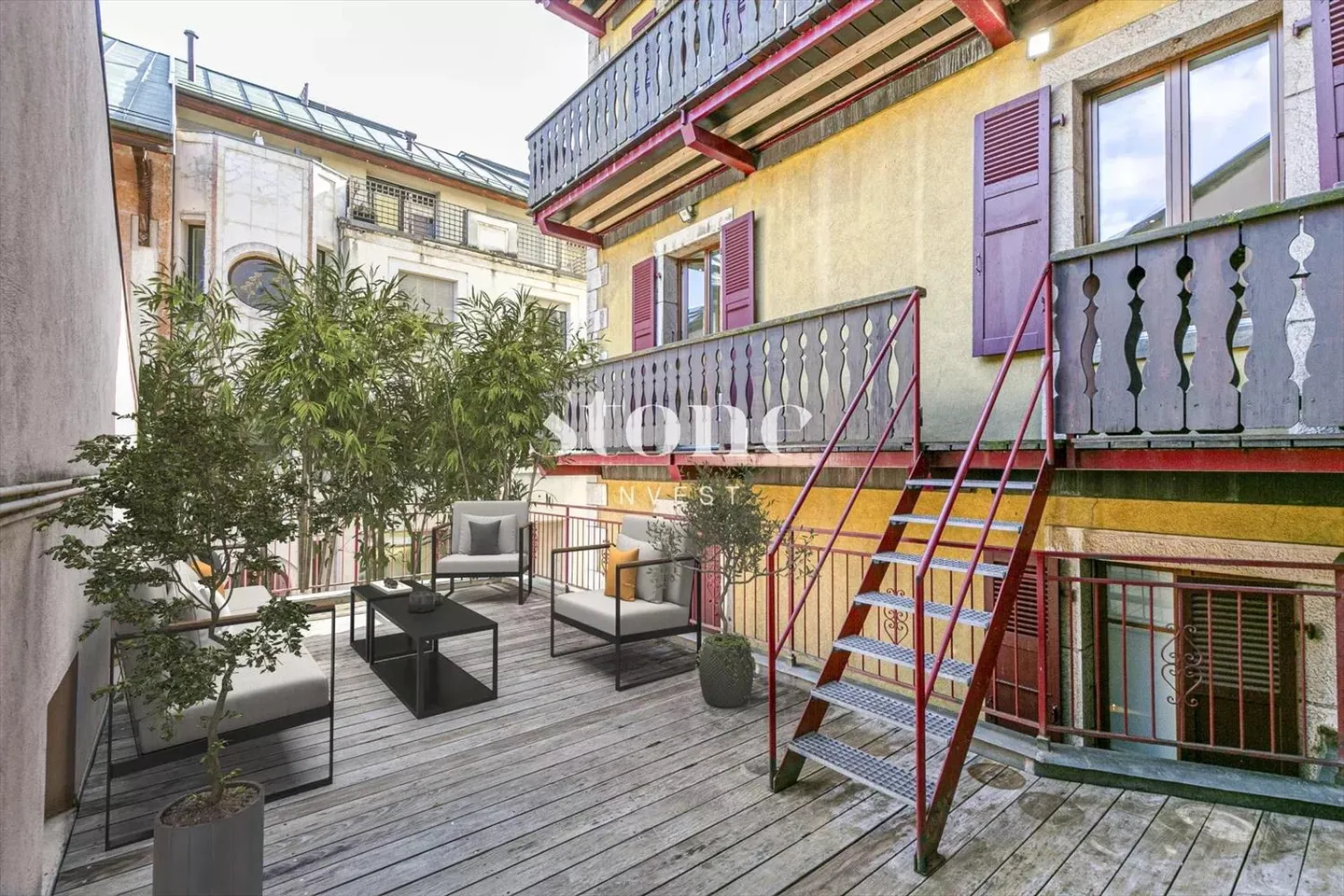 Superbo duplex con grande terrazza nel cuore di Eaux-Vives - Foto 1 di 11