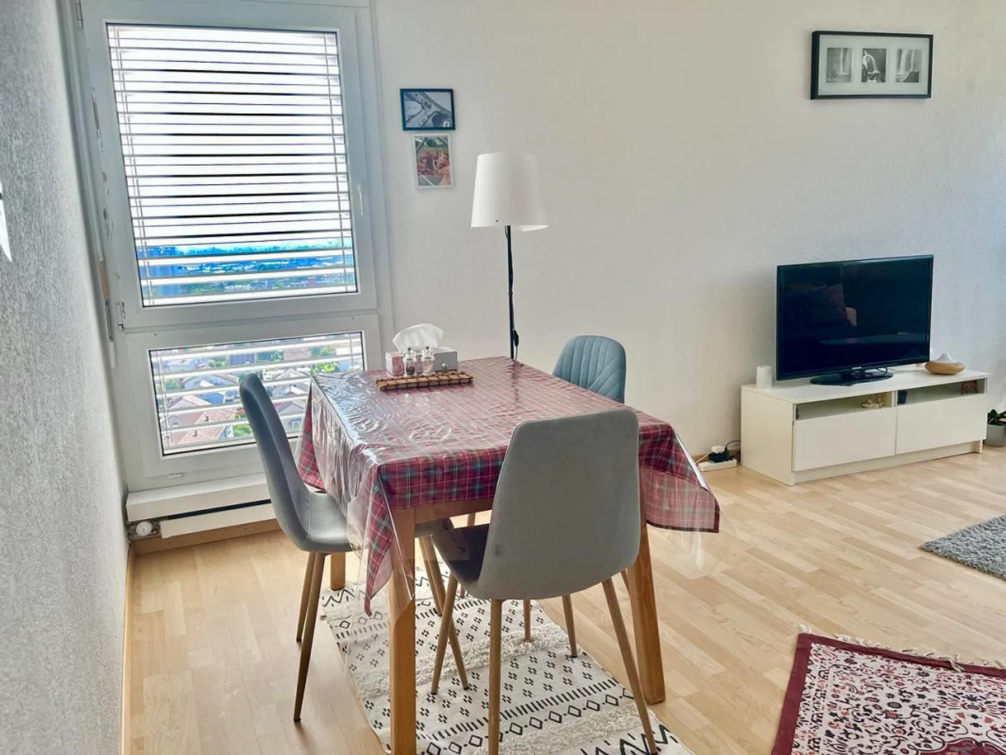 Charming 2.5-room fully furnished apartment with unique view over the Alps - Photo 5 of 8