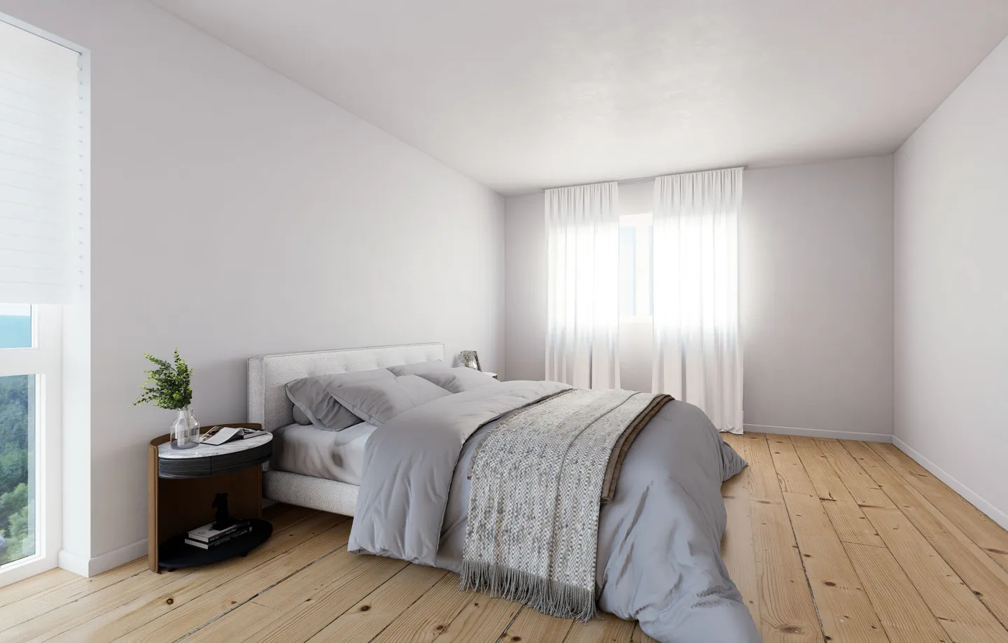 Appartement spacieux de 4,5 pièces dans un emplacement ensoleillé sur la colline - Photo 10 sur 12