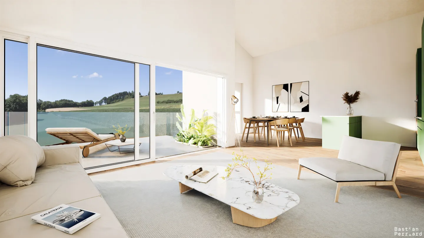 Appartement contemporain avec vue - Photo 4 sur 5
