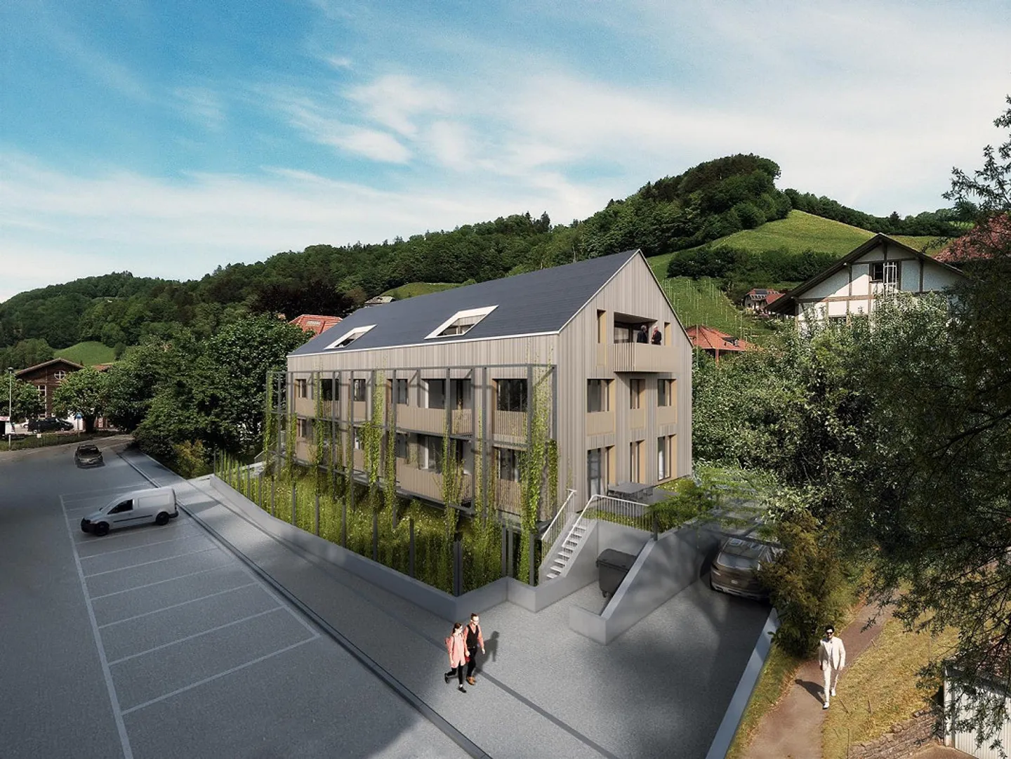 Der Baubeginn ist erfolgt! Bezug auf ende vom nächsten Jahr (1 Wohnung verkauft) - Foto 1 von 2