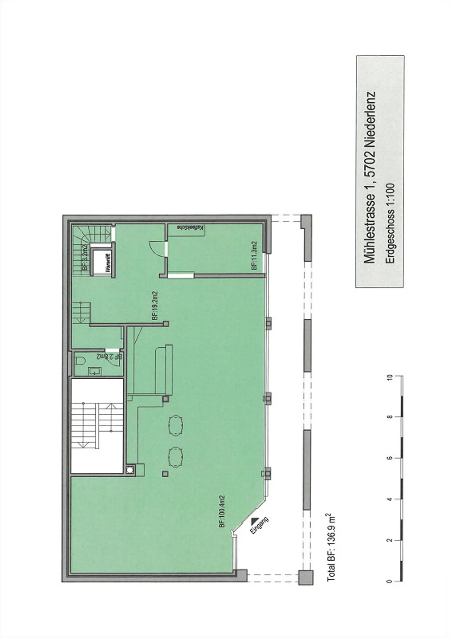 Gewerbefläche im Dorfzentrum - Foto 2 von 3