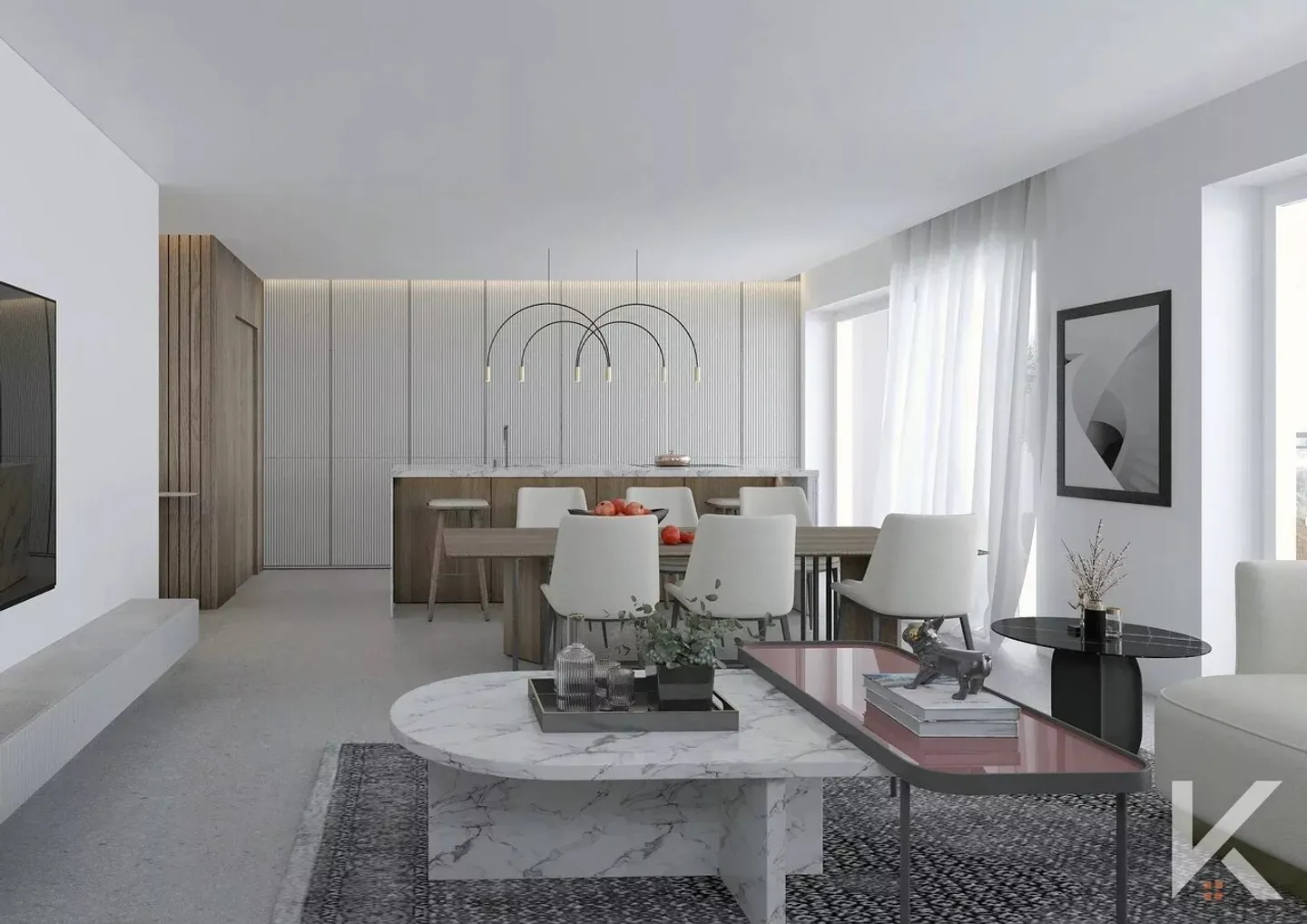 4.5-room apartment - New residence under construction - Photo 9 of 12