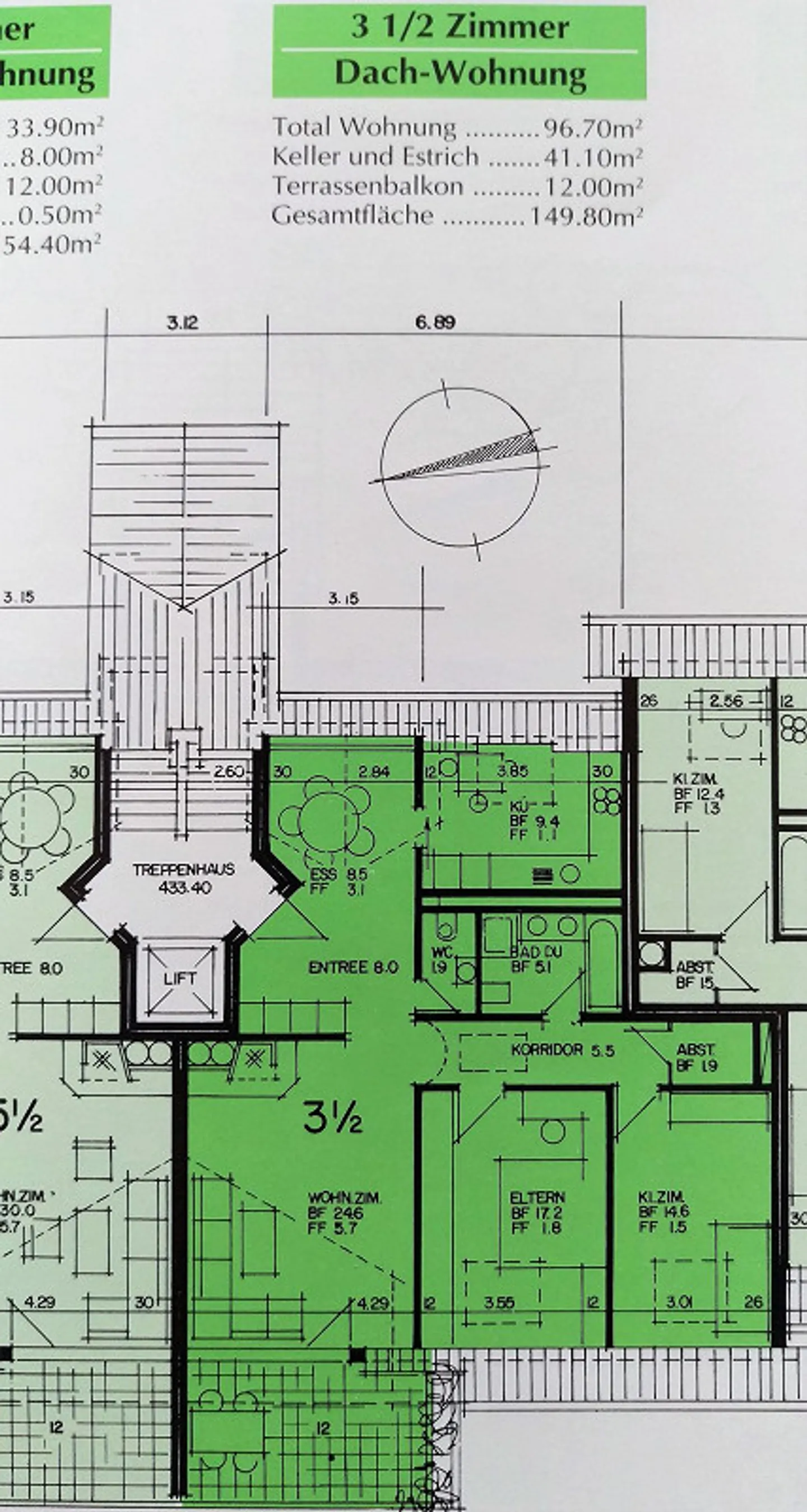 Spacious, light-flooded penthouse apartment close to the center - Photo 17 of 17