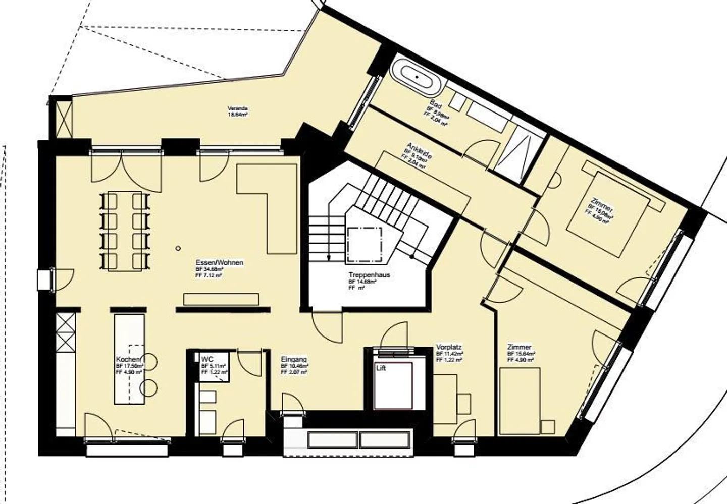 Exclusive 3.5 Room Apartment with Separate Studio - Photo 6 of 8