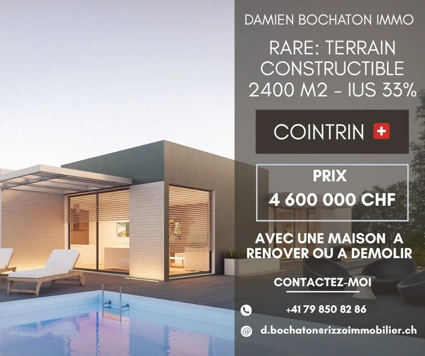 2400 m2 plot square parcel IUS 33% - Photo 1 of 1