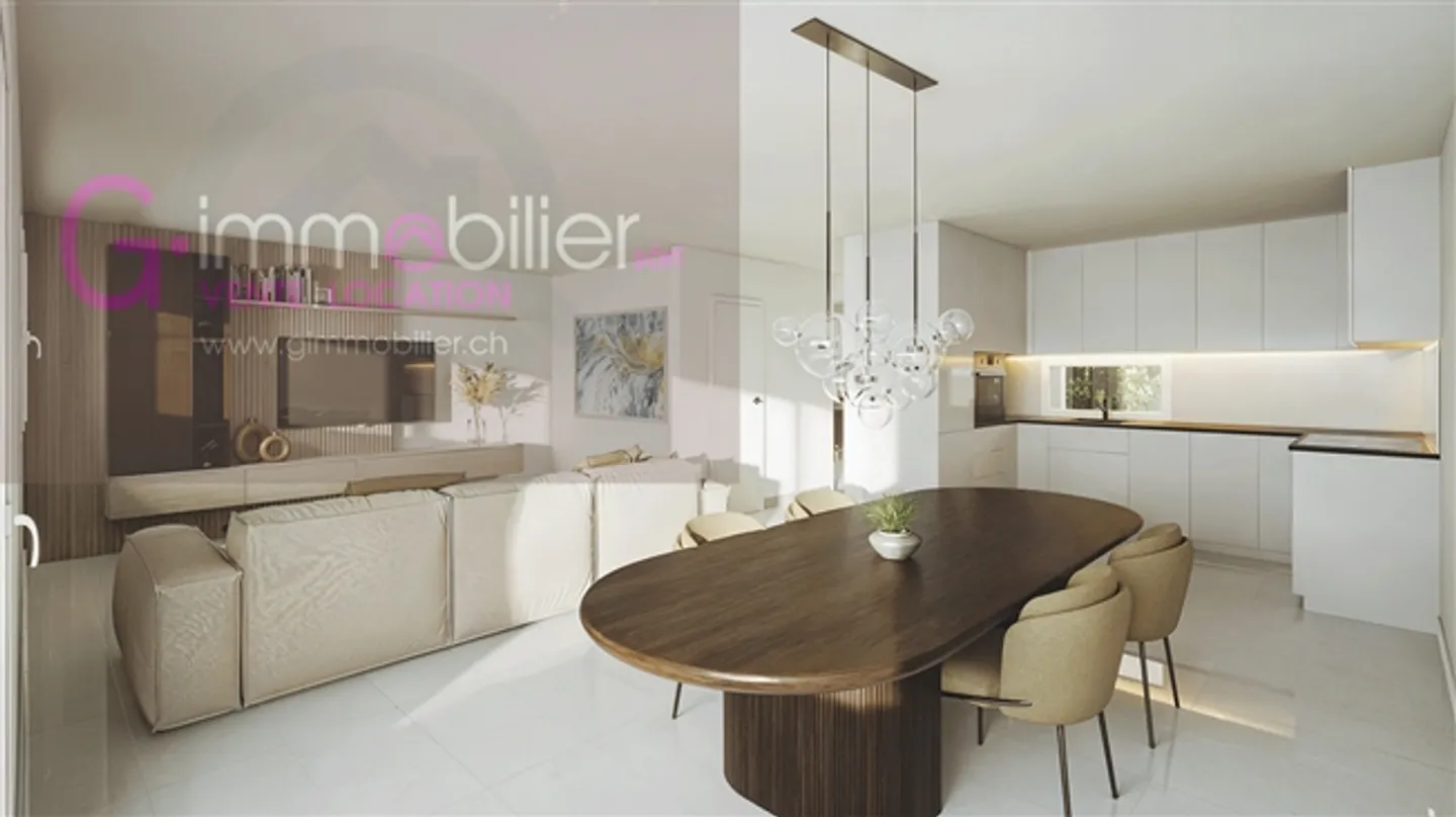 Unique project on the heights of Monthey, in a villa district - Photo 2 of 11