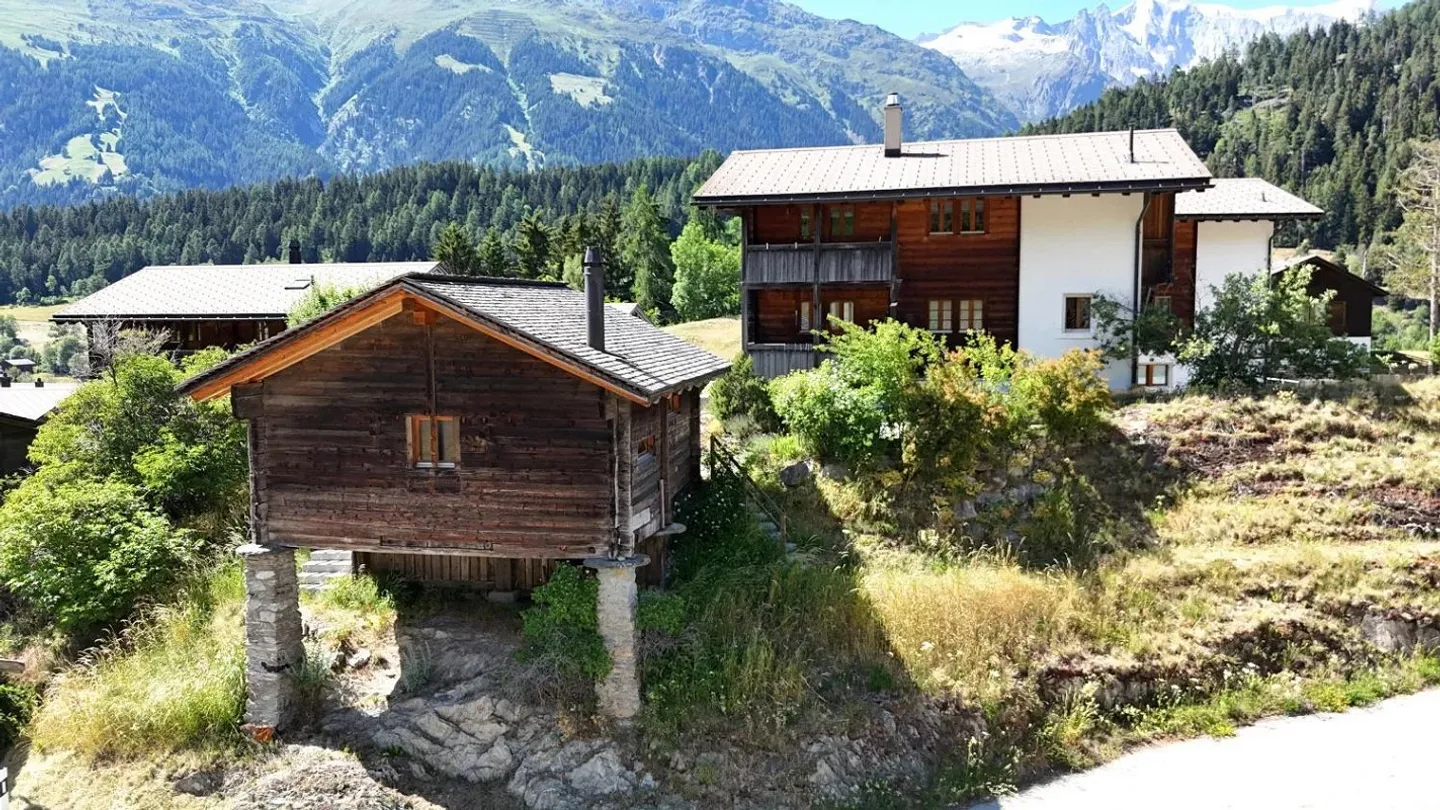 Ferienwohnung mit Alpenstadel & Naturidylle im Wallis - Foto 1 von 24