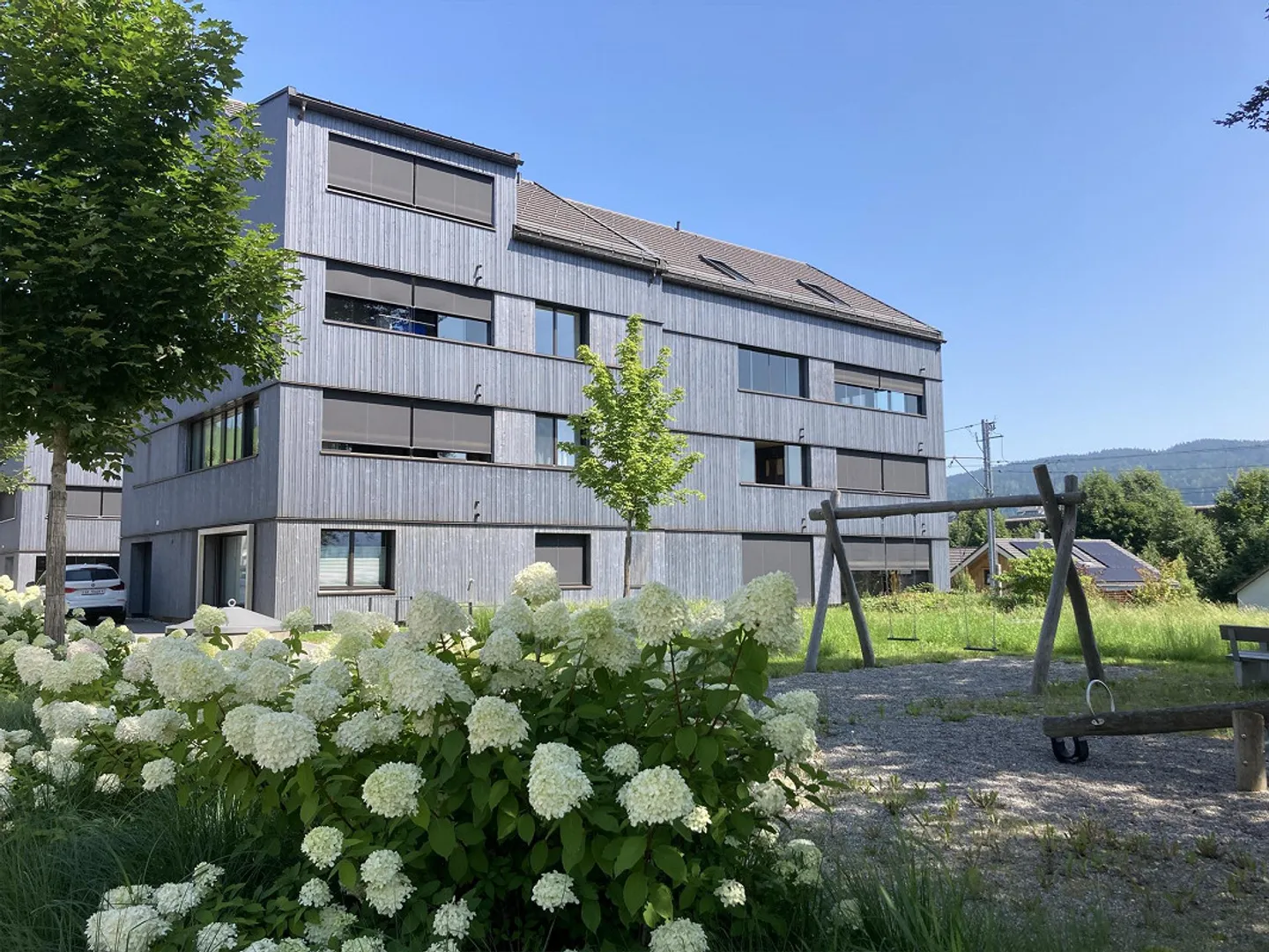 Appartement sous les combles de 3,5 pièces avec vue magnifique sur l'Alpstein - Photo 1 sur 11