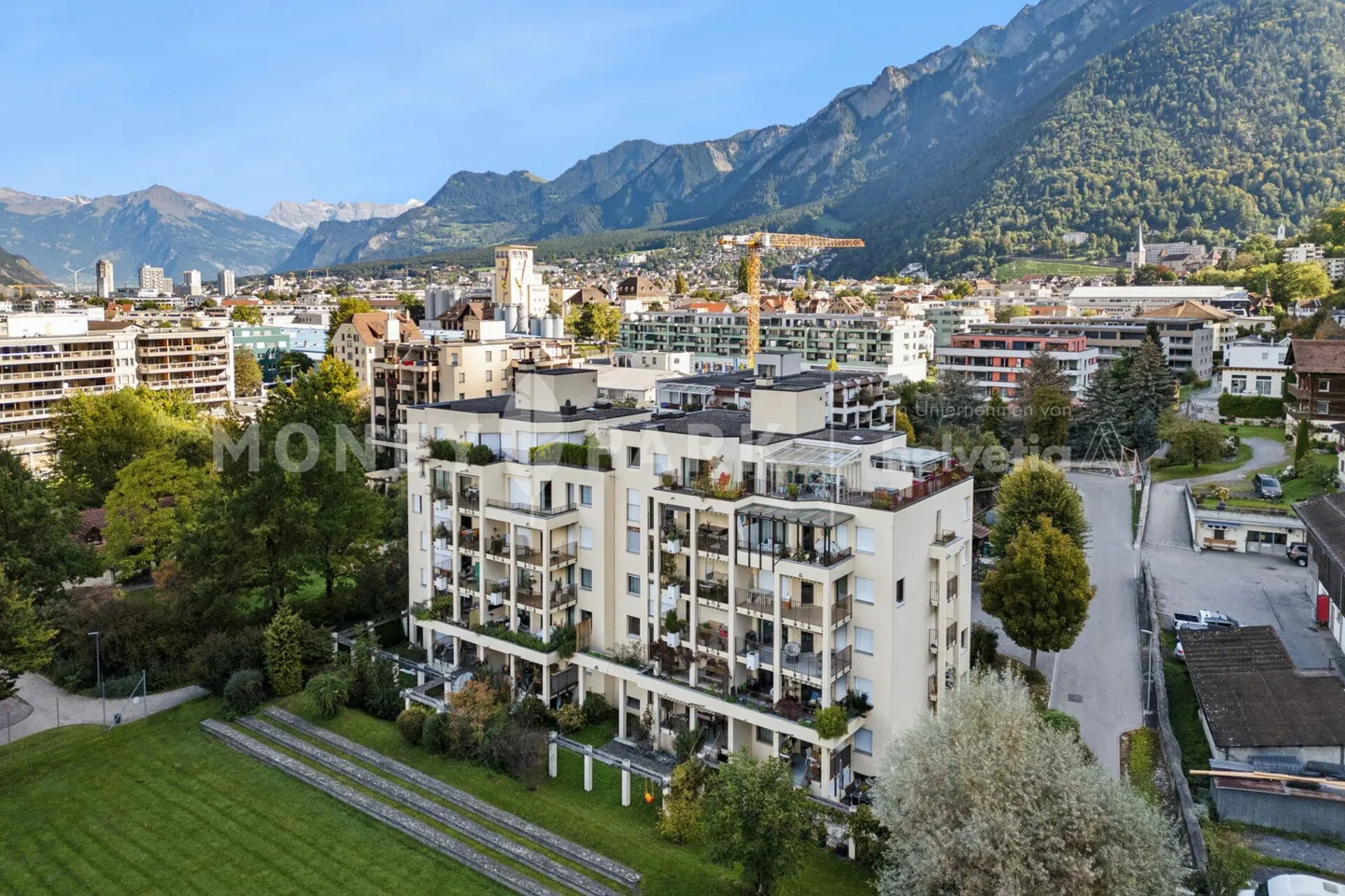 Appartement 3,5 pièces à tomber amoureux. Près de la nature. Calme. Et pourtant central à Chur - Photo 10 sur 11