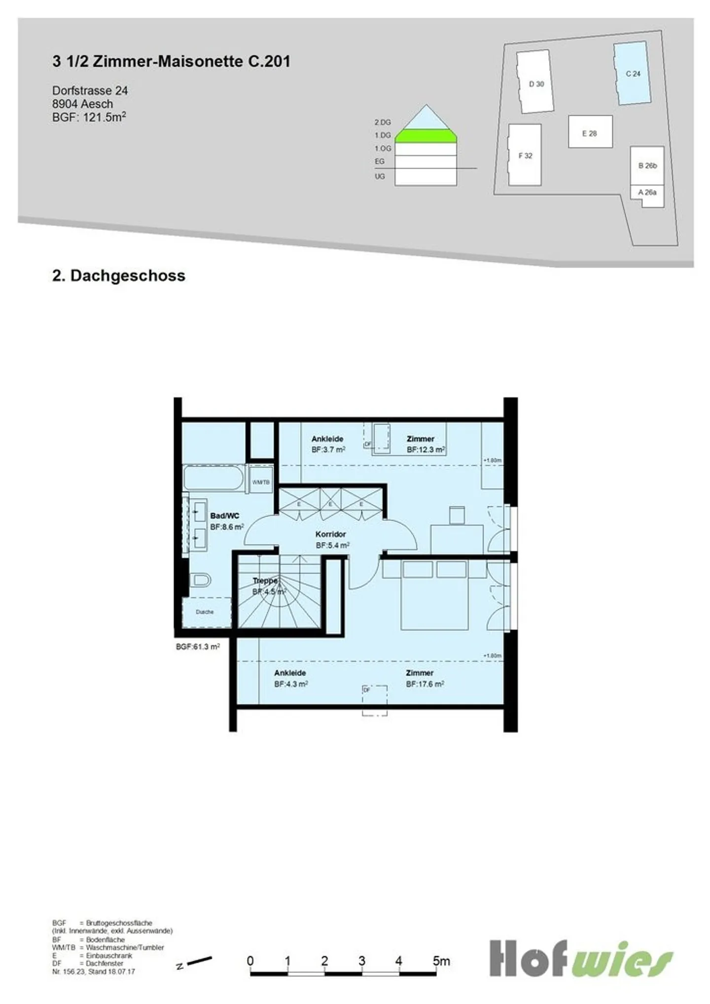 Charmante Duplexwohnung in Aesch ZH - Foto 11 von 12