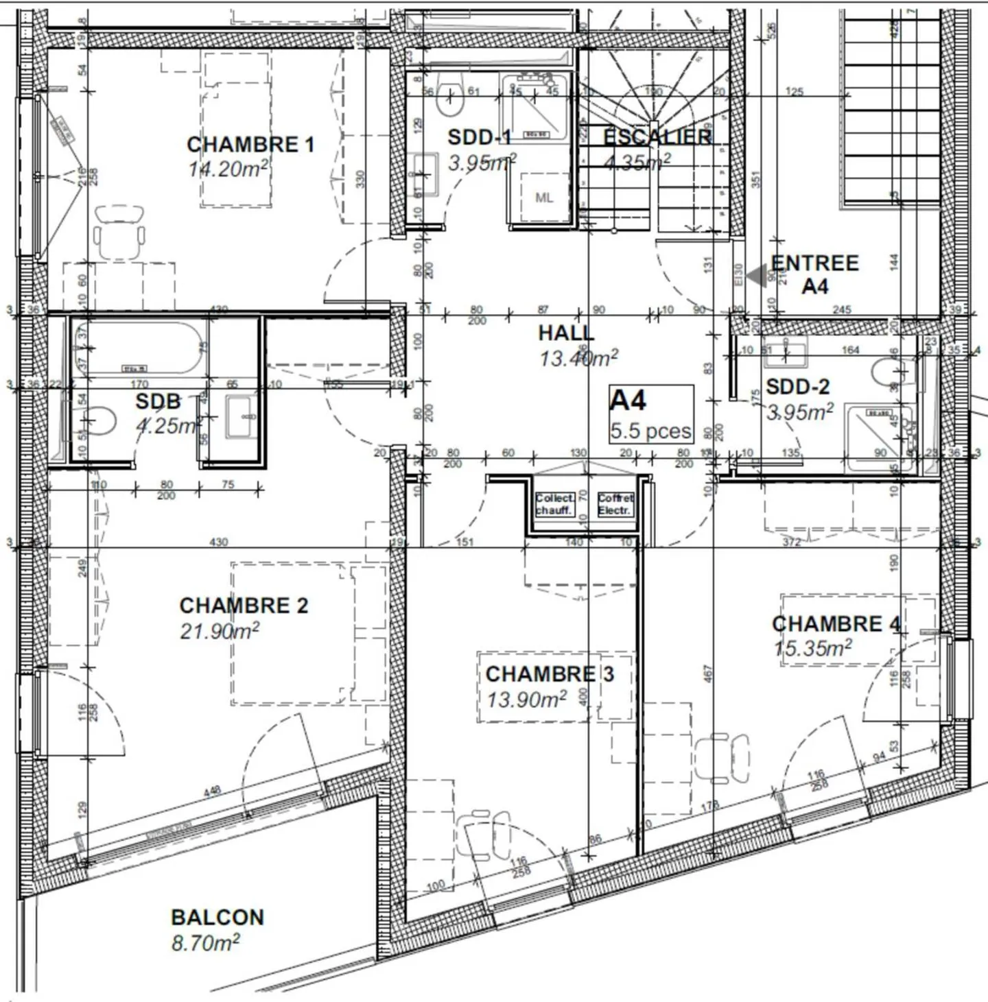 Attico di 5,5 stanze NUOVO in duplex con terrazza e vista sul Lago di Ginevra - Foto 2 di 8