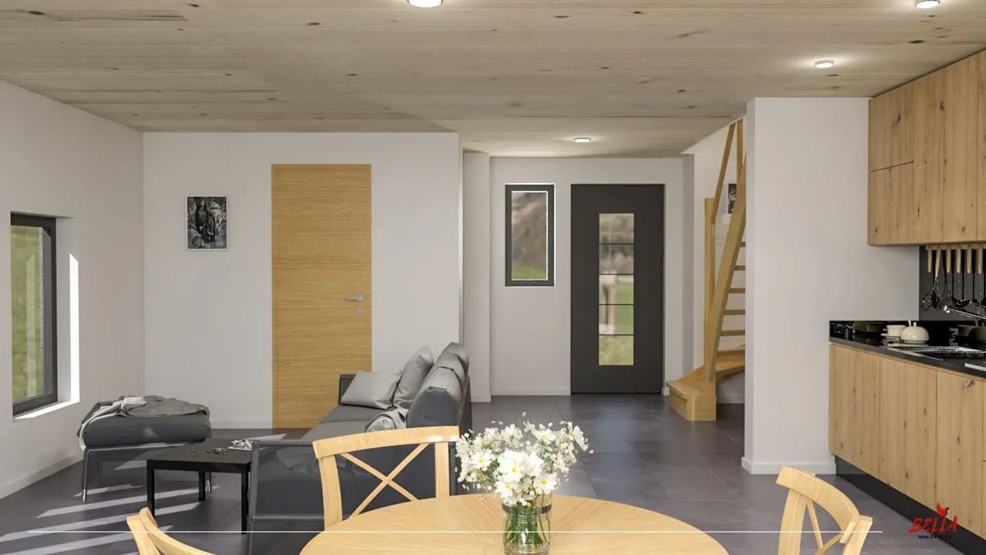 Beautiful 3.5-room duplex apartment in Chalais - Photo 2 of 12