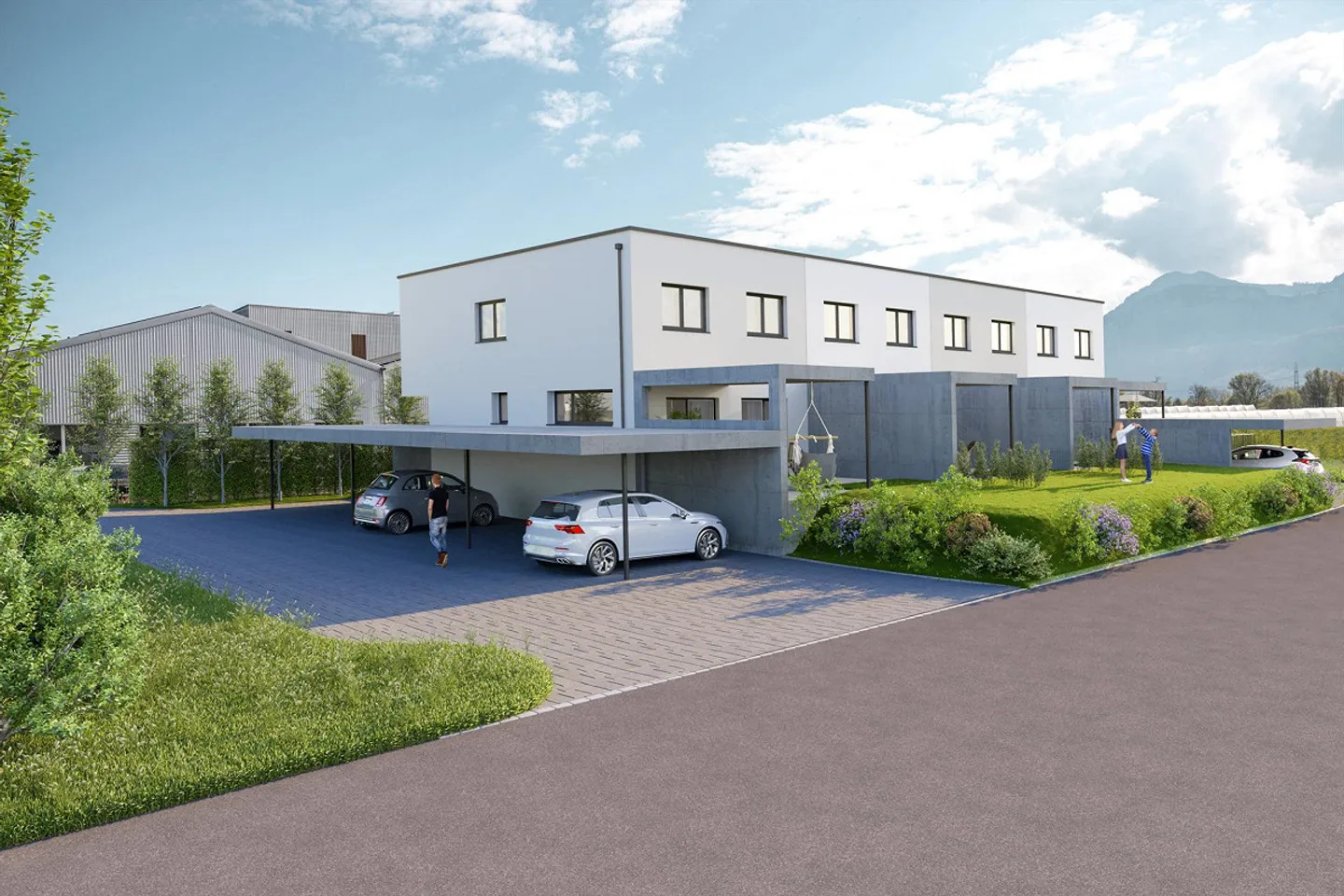 Casa a schiera moderna a Diepoldsau – pensata, tranquilla e di alta qualità. - Foto 1 di 4