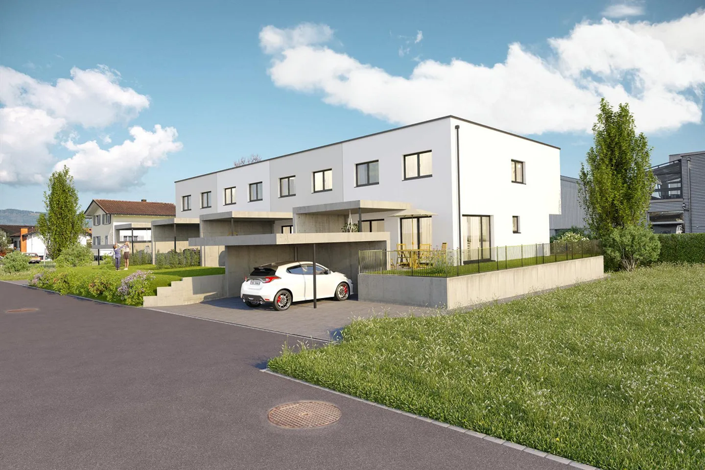 Casa a schiera moderna a Diepoldsau – pensata, tranquilla e di alta qualità. - Foto 3 di 4