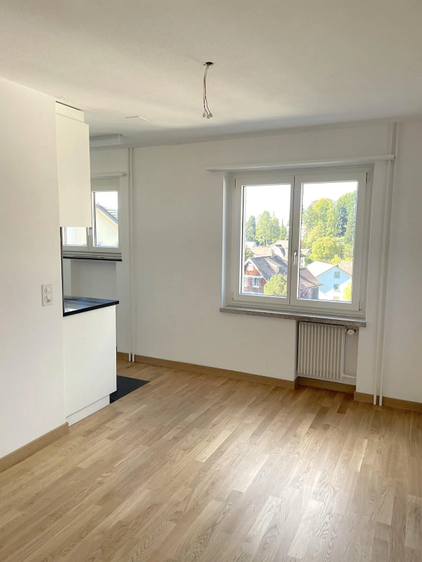 Freshly renovated 3.5 room apartment with a view of greenery - Photo 4 of 13