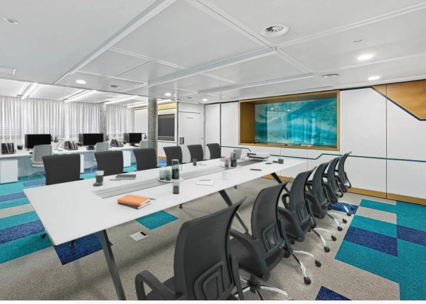 Ufficio di nuova costruzione di 230 m2 completamente attrezzato - Foto 4 di 7