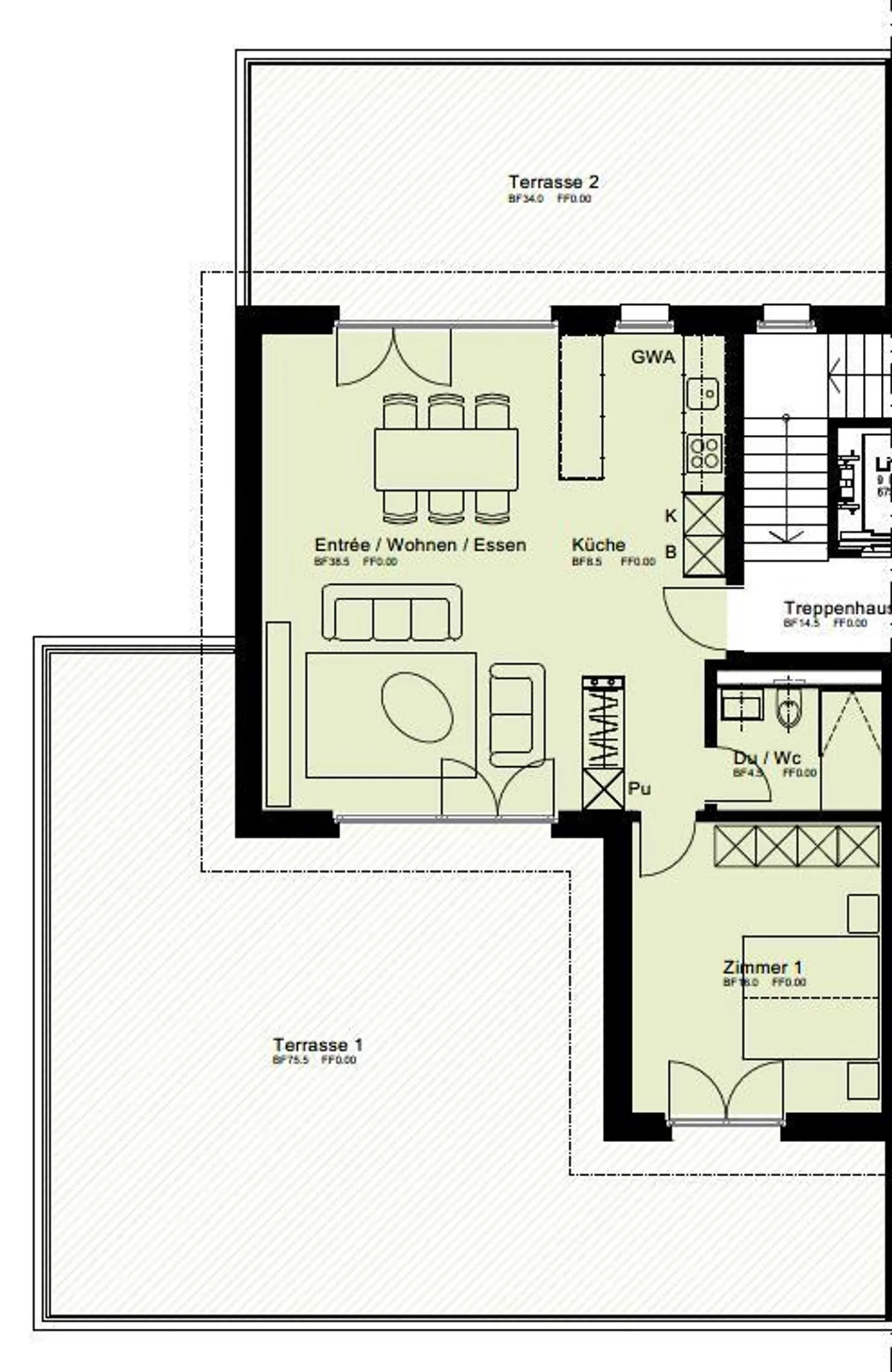 Modern Attic Apartment in Tagelswangen - Photo 9 of 9