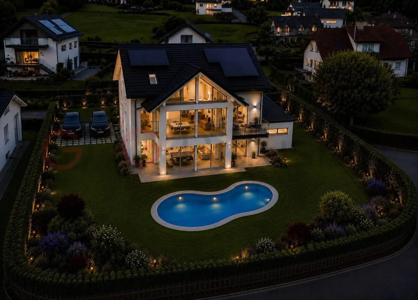 Appartamento di alta gamma in vendita a Mont-sur-Lausanne in una villa di 2 appartamenti - Foto 1 di 5