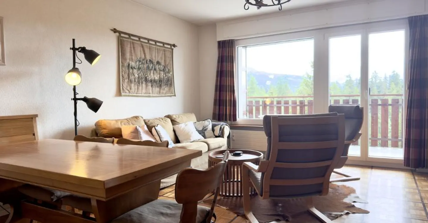 Charmante Wohnung in Crans-Montana - Foto 1 von 13