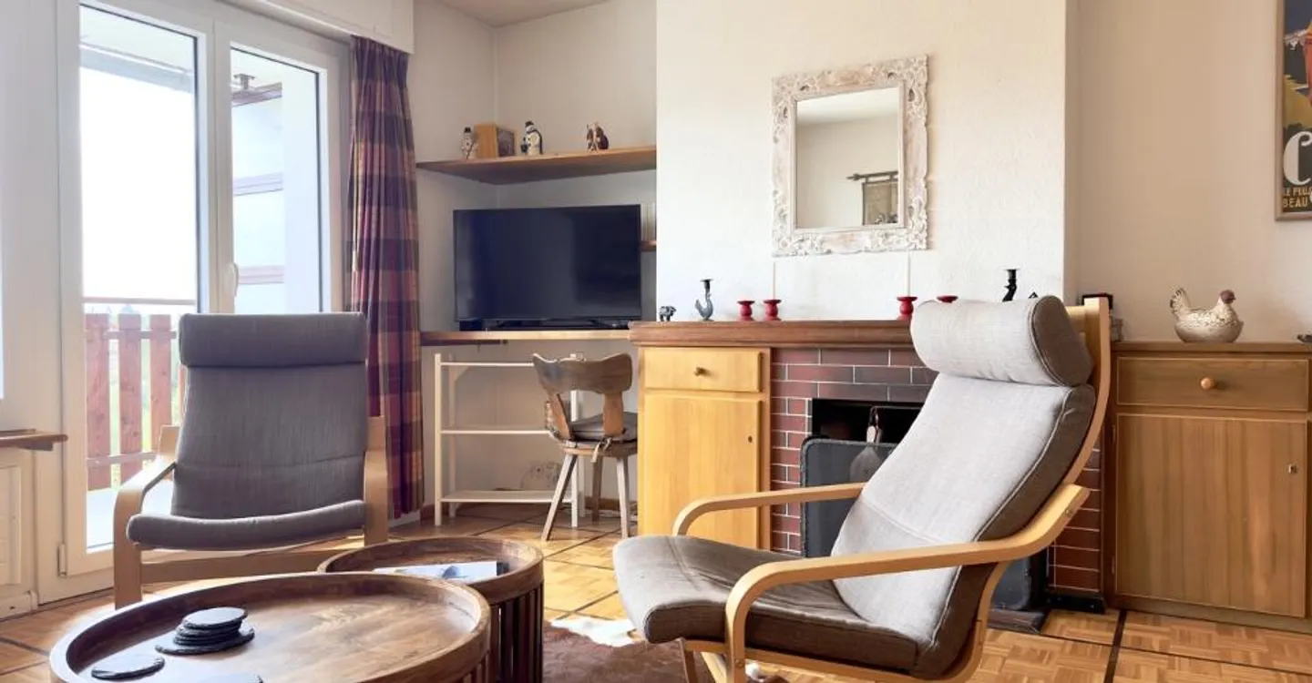 Charmante Wohnung in Crans-Montana - Foto 4 von 13
