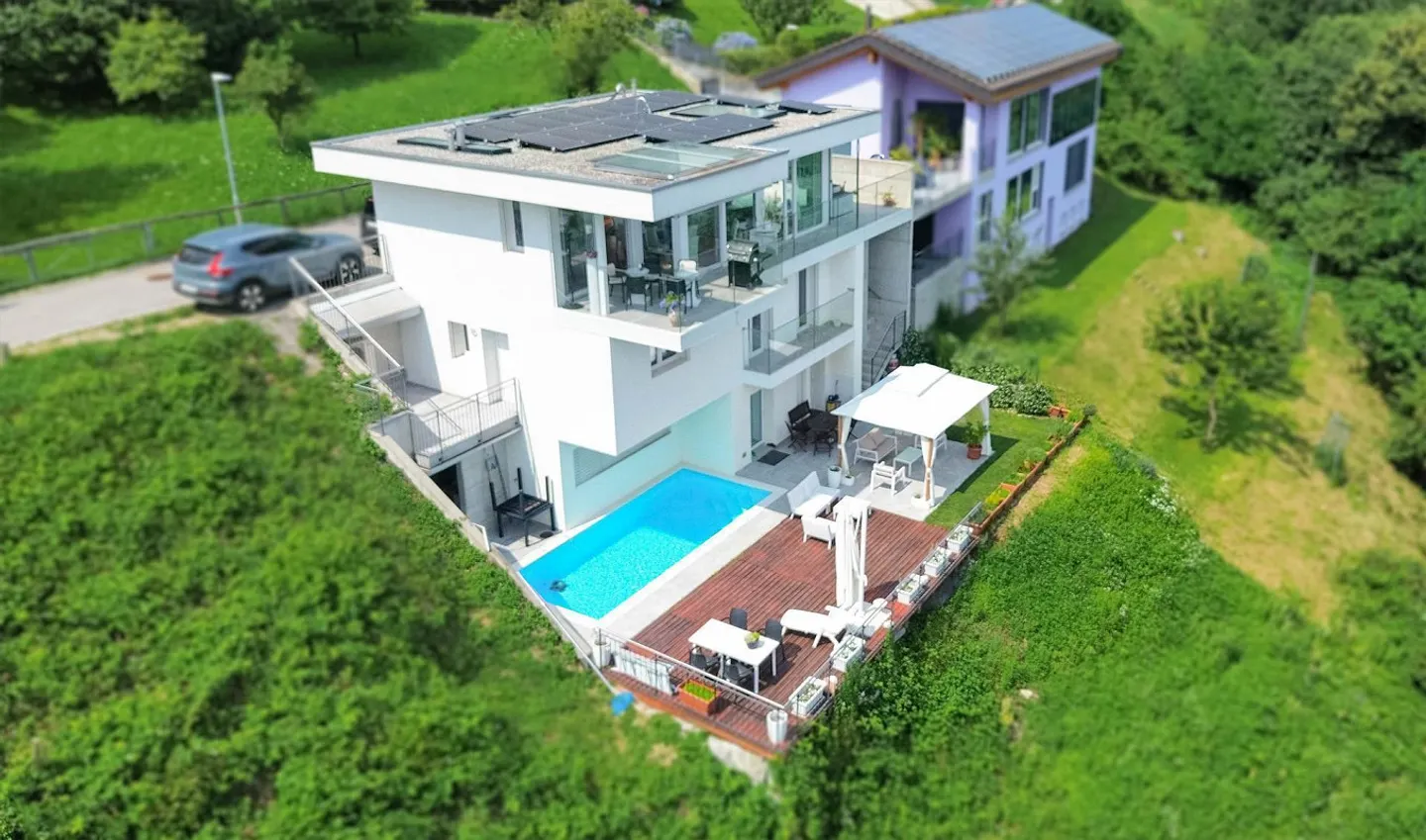 Villa prestigiosa con vista lago - Foto 9 di 12
