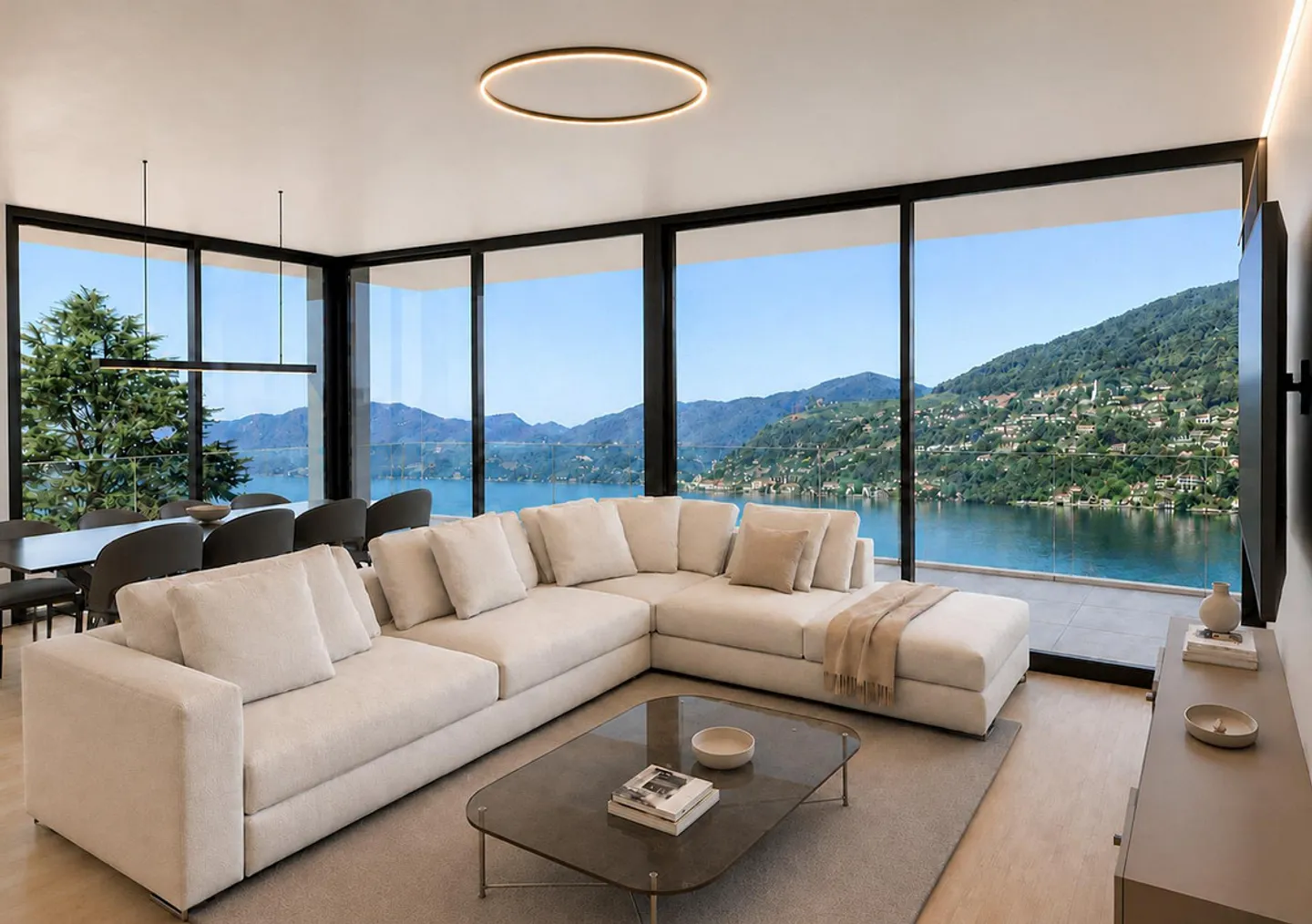 Lake view villa under construction in Brusino Arsizio - Photo 1 of 6