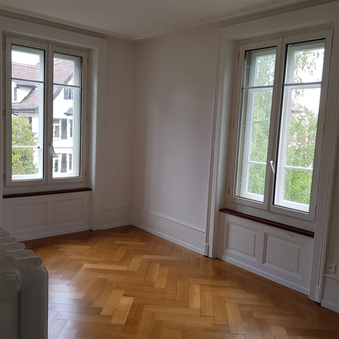 «Charmante 3-Zimmer-Altbauwohnung mit Balkon im beliebten Länggassquartier» - Photo 4 sur 8