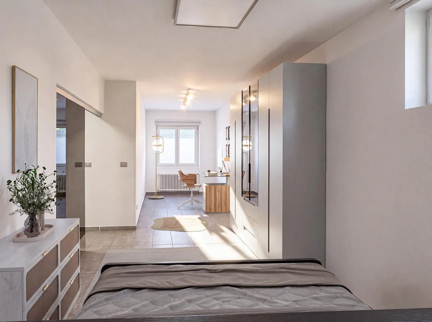 Appartement 3.5 pièces avec jardin à Carona - Photo 4 sur 12