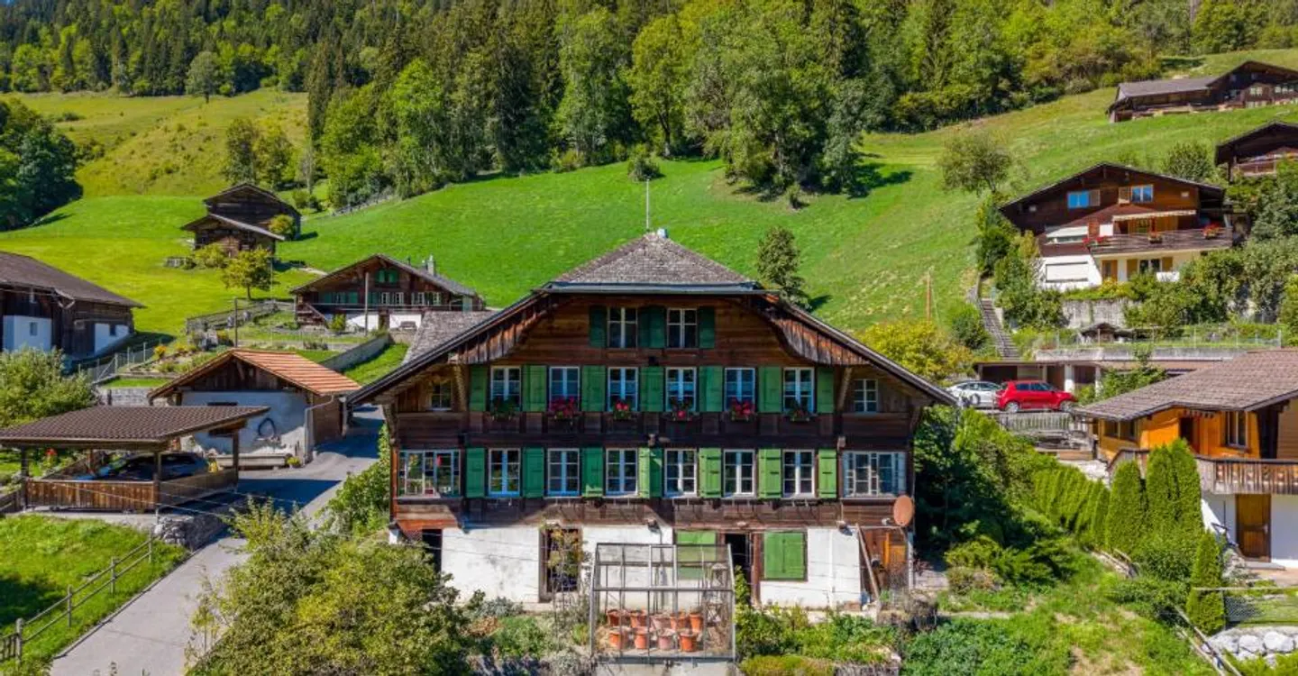 Simmental Farmhouse with Two Apartments and Free Mountain View - Photo 1 of 11