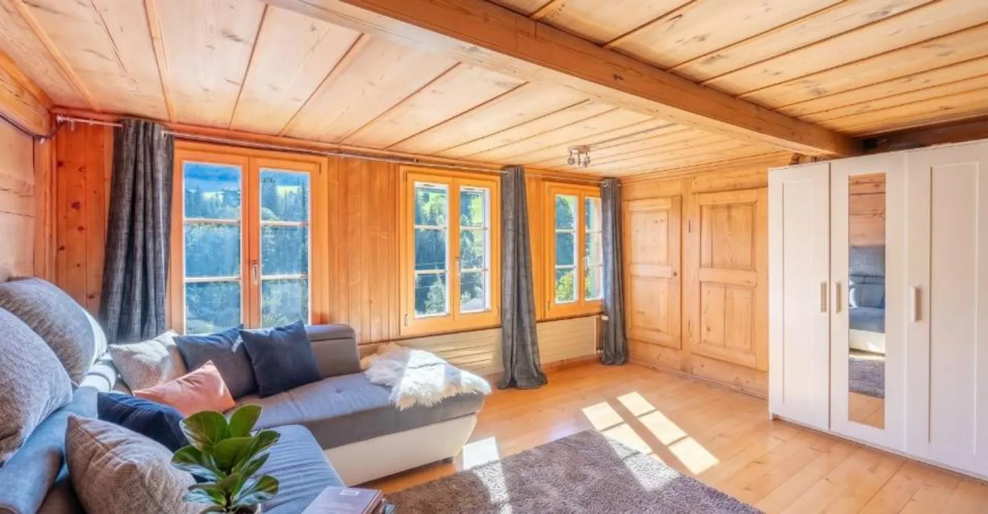 Simmental Farmhouse with Two Apartments and Free Mountain View - Photo 6 of 11