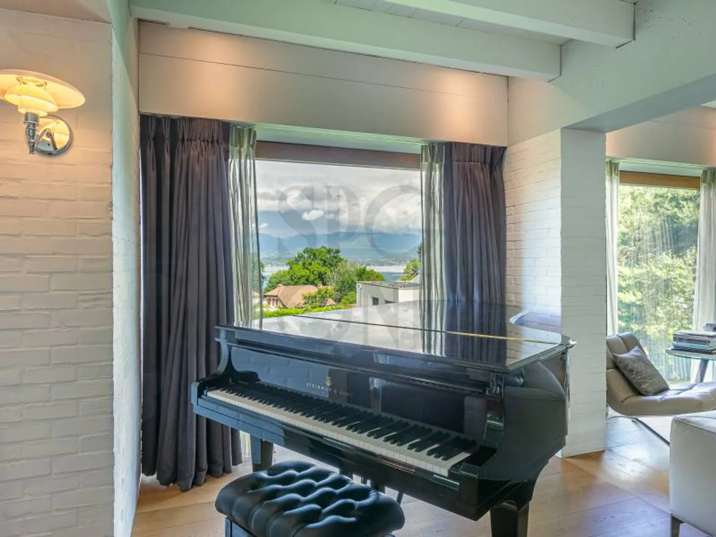 Villa moderna esclusiva ad Anières con vista sul Lago di Ginevra - Foto 2 di 12
