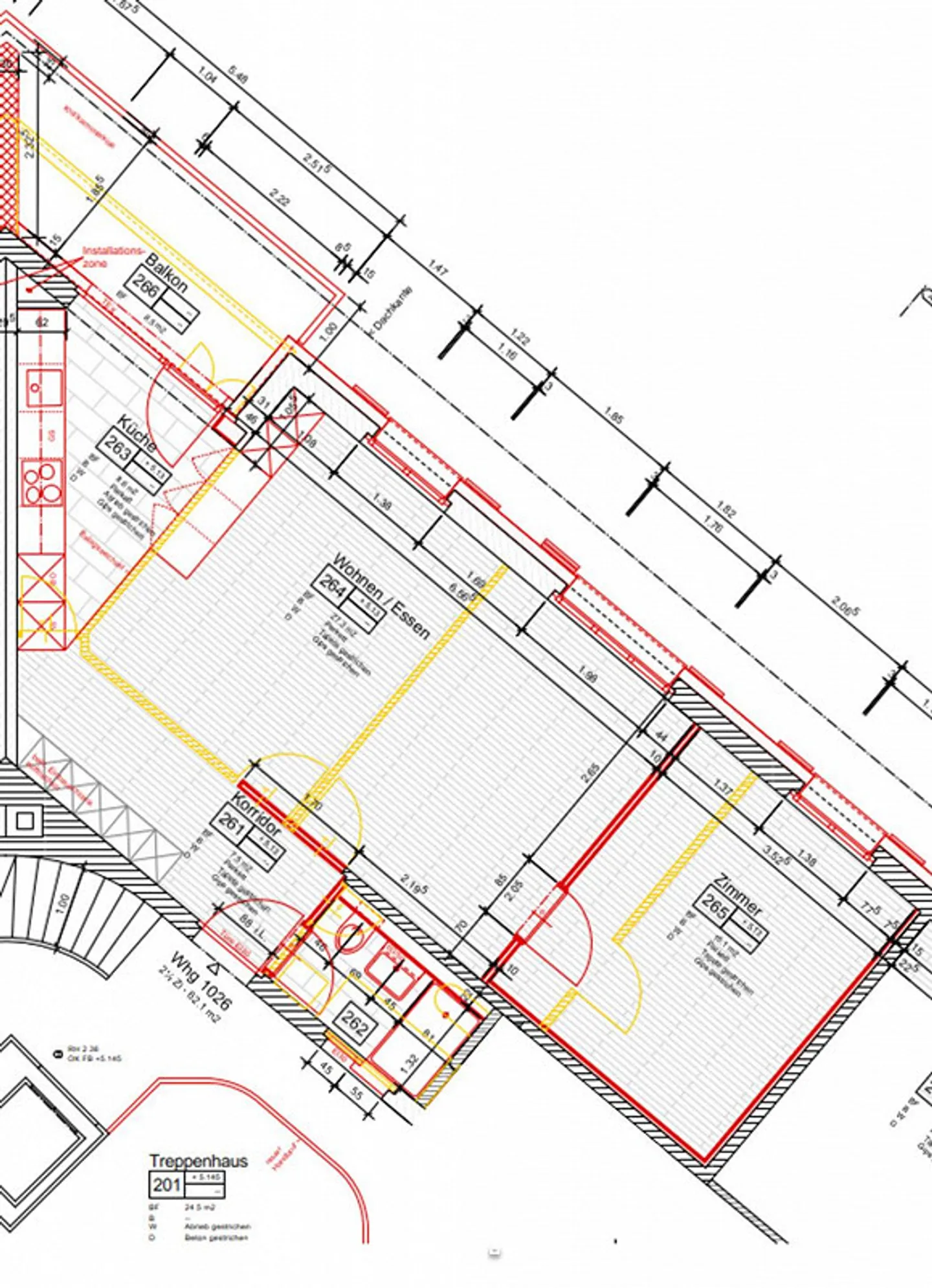 Moderno appartamento di 2,5 locali con balcone a Kriens in affitto - Foto 8 di 8