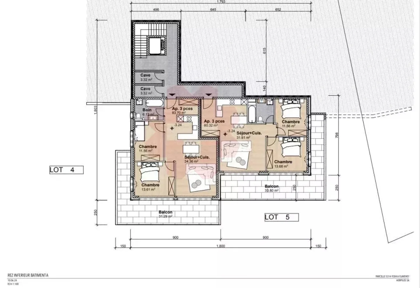 Appartamento di lusso 3,5 locali a Flanthey - Foto 2 di 5