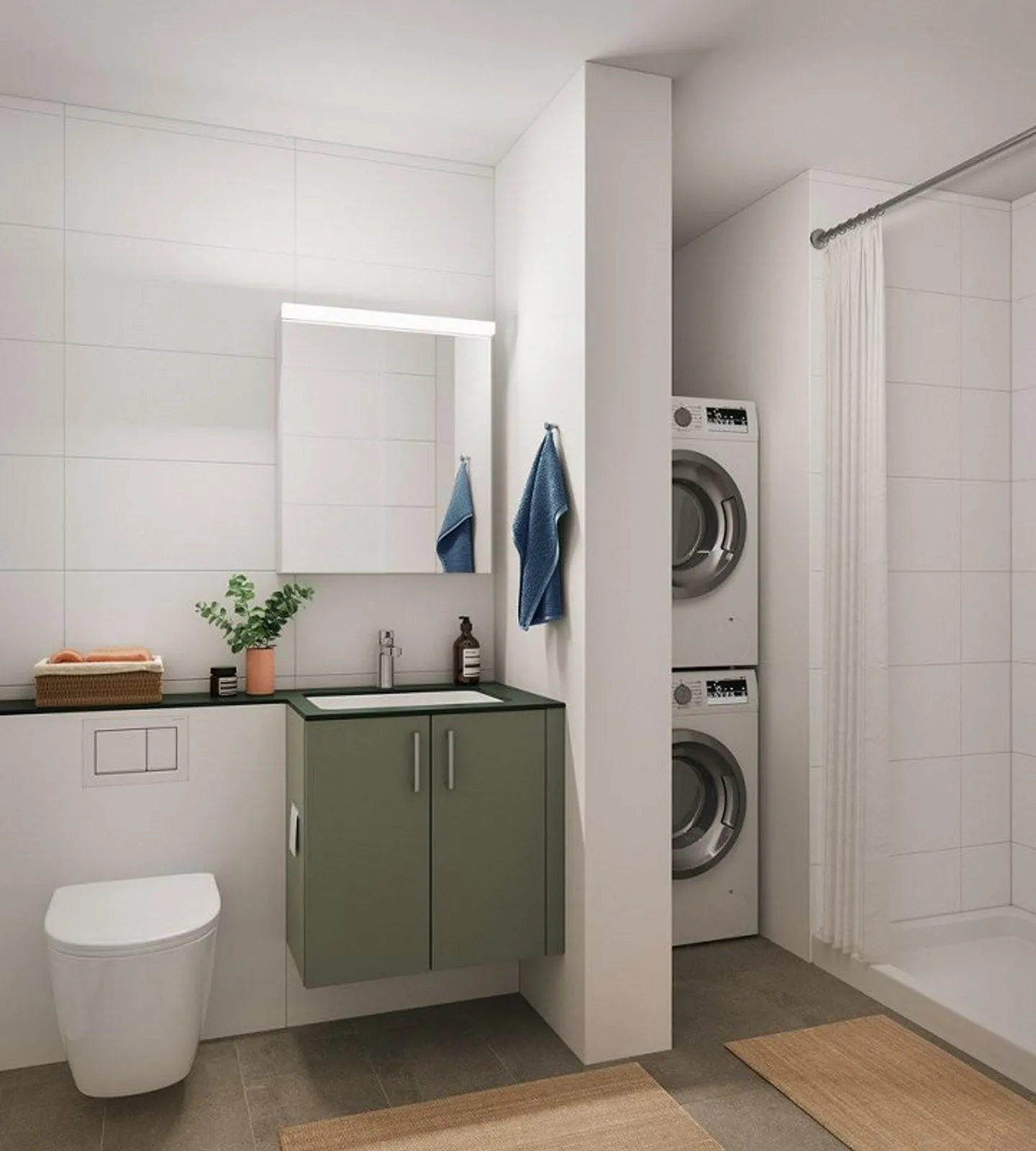 Prima locazione dopo ristrutturazione con torre di lavaggio privata - Foto 5 di 6